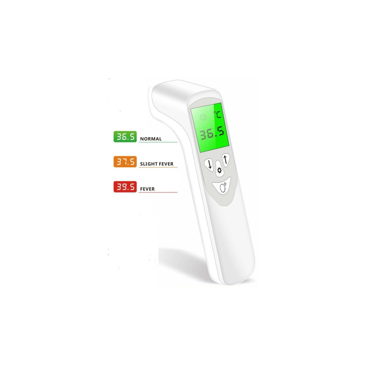 termometro digital fiebre aslak (32-42 º c) indicador colores