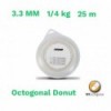 Echo hilo nylon octogonal donut 3.3 mm 1/4 kg 25 m