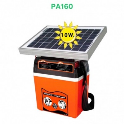 Pastor electrico impacto solar pa160 solar 12v-12ah-0