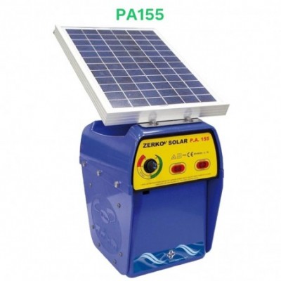 Pastor electrico zerko-solar c/placa pa155 12v-18ah-0