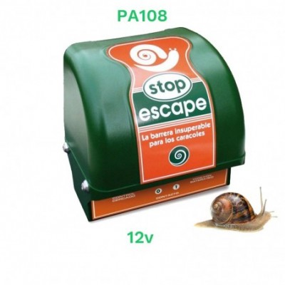 Pastor electrico caracol stop escape pa108  bateria 12v-0